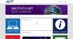 Desktop Screenshot of campus.instituto.almagro.ort.edu.ar
