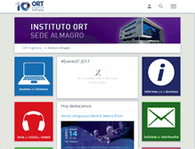 Tablet Screenshot of campus.instituto.almagro.ort.edu.ar