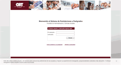 Desktop Screenshot of postulaciones.ort.edu.uy